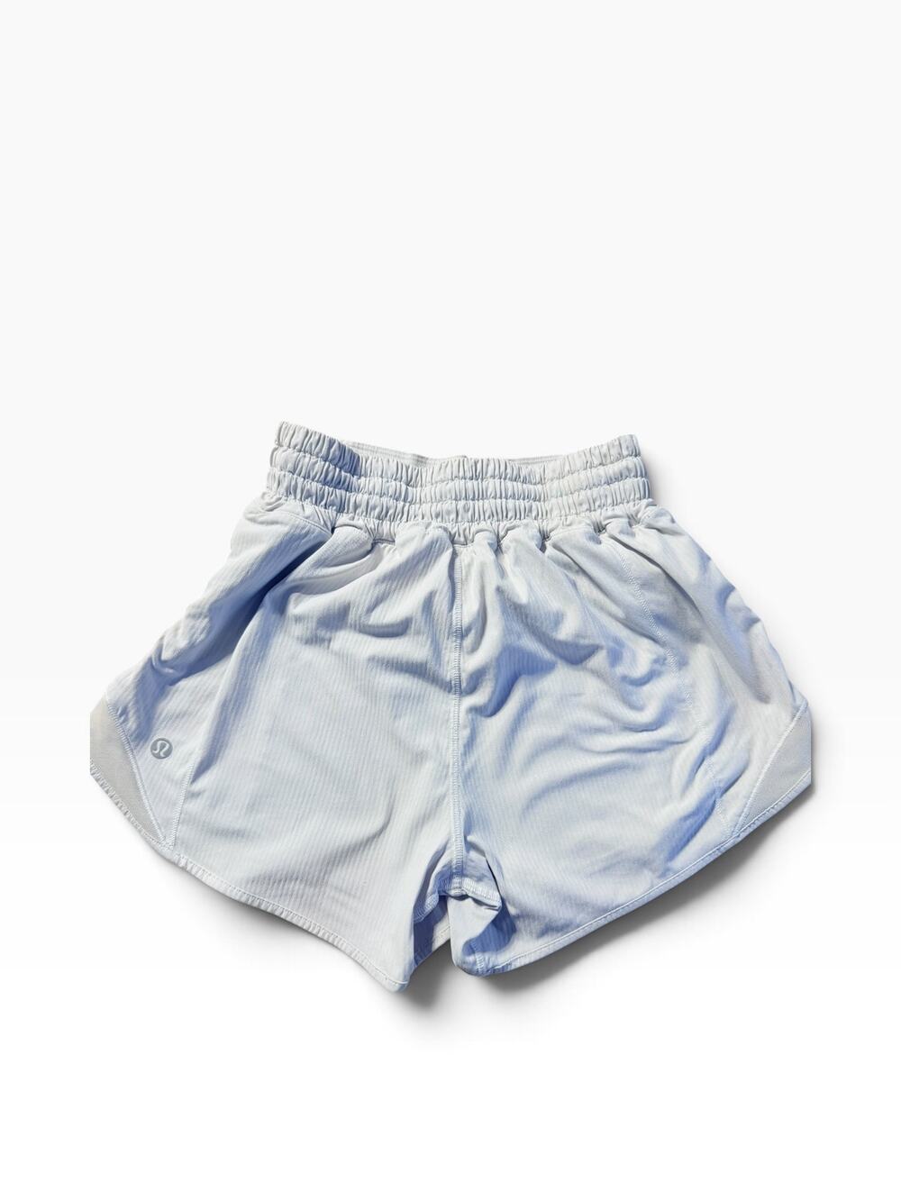 Lululemon Hotty Hot High Rise 4” Lined Shorts Women’s 0 Pale Blue Running